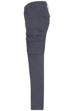 Workwear-Pants light Slim Line, carbon – James & Nicholson (2)