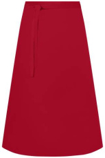 Apron Long, red