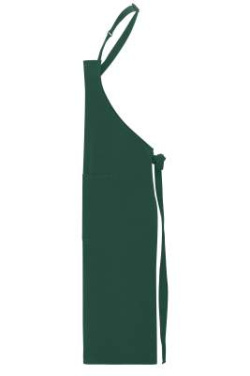 Apron with Bib, dark-green – James & Nicholson (2)