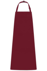 Apron with Bib, wine