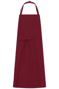 Apron with Bib, wine – James & Nicholson (4)