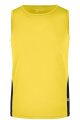Men's Running Tank, yellow/black