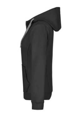 Ladies' Doubleface Jacket, black/carbon – James & Nicholson (2)