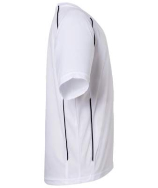 Team Shirt Junior, white/black – James & Nicholson (3)