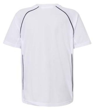 Team Shirt Junior, white/black – James & Nicholson (4)