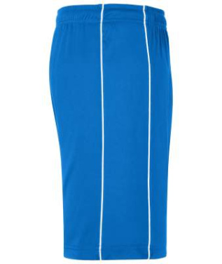 Basic Team Shorts, royal/white – James & Nicholson (3)