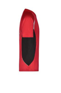 Men's Running-T, red/black - James & Nicholson (3)