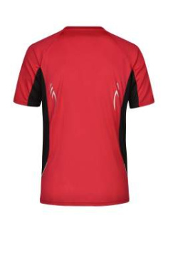 Men's Running-T, red/black - James & Nicholson (4)