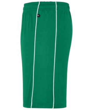Basic Team Shorts, green/white – James & Nicholson (2)