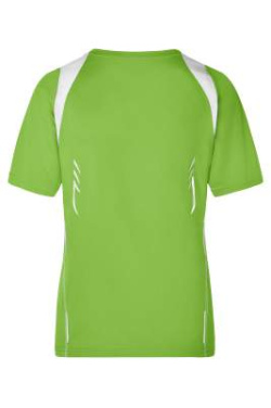 Ladies' Running-T, lime-green/white - James & Nicholson (4)