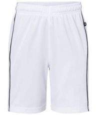 Basic team Shorts Junior, white/black