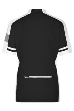 Ladies' Bike-T Half-Zip, black – James & Nicholson (4)