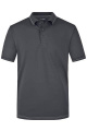 Men's Elastic Polo, graphite/white