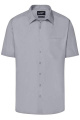 Men's Business Shirt Shortsleeve, steel
