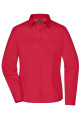 Ladies' Business Shirt Longsleeve, red