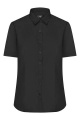 Ladies' Shirt Short-Sleeved Poplin, black
