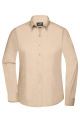 Ladies' Shirt Long-Sleeved Poplin, stone