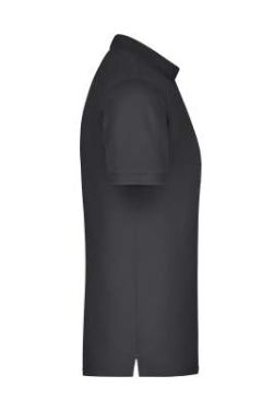 Men's Elastic Polo Piqué, black – James & Nicholson (3)