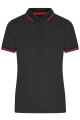 Ladies' Functional Polo, black/red