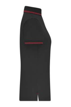 Ladies' Functional Polo, black/red – James & Nicholson (3)