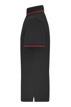 Men's Functional Polo, black/red – James & Nicholson (2)