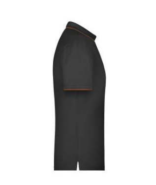Men's Polo Stripe, black/orange – James & Nicholson (4)