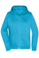 Ladies' Promo Zip Hoody, turquoise