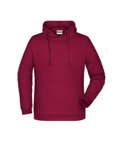 Men's Promo Hoody, wine – James & Nicholson (1)
