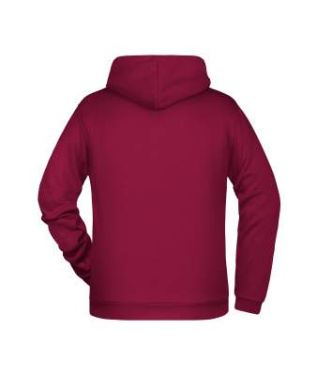 Men's Promo Hoody, wine – James & Nicholson (4)