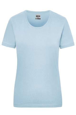 Workwear-T Women, light-blue – James & Nicholson (1)