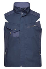 Workwear Vest – STRONG, navy/navy