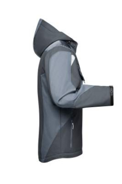 Craftsmen Softshell Jacket – STRONG, black/carbon – James & Nicholson (3)