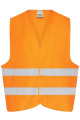 Safety Vest Adults, fluorescent-orange