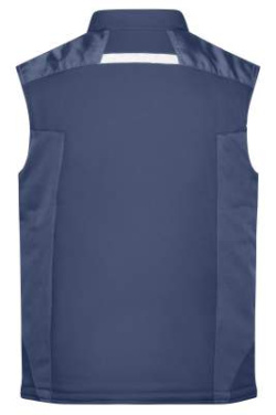 Craftsmen Softshell Vest – STRONG, navy/navy – James & Nicholson (4)