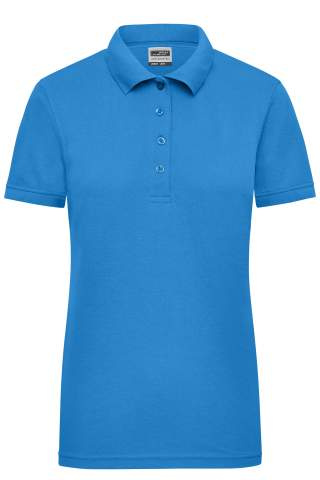Ladies' Workwear Polo, aqua – James & Nicholson (1)