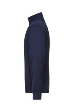Workwear Sweat Jacket, navy – James & Nicholson (2)