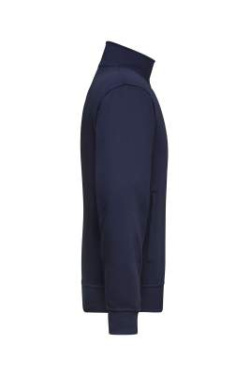 Workwear Sweat Jacket, navy – James & Nicholson (3)