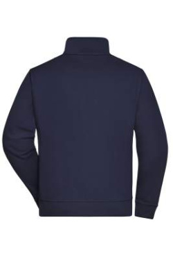 Workwear Sweat Jacket, navy – James & Nicholson (4)