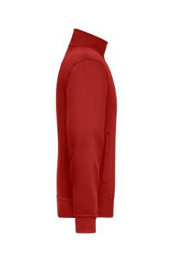Workwear Sweat Jacket, wine – James & Nicholson (3)