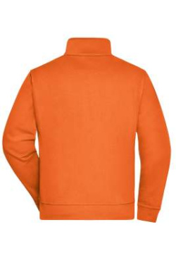 Workwear Sweat Jacket, orange – James & Nicholson (4)