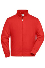 Workwear Sweat Jacket, red