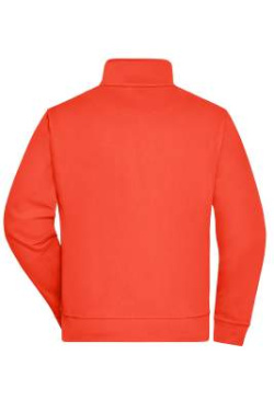 Workwear Sweat Jacket, spicy-orange – James & Nicholson (4)