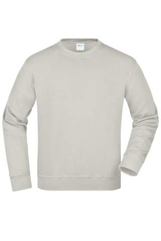 Workwear Sweatshirt, cement – James & Nicholson (1)