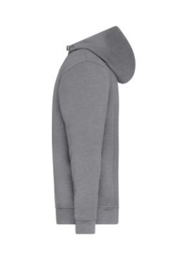 BIO Workwear Half-Zip Hoody OCS Blended, light-melange – James & Nicholson (2)