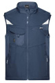 Workwear Softshell Vest – STRONG, navy/navy