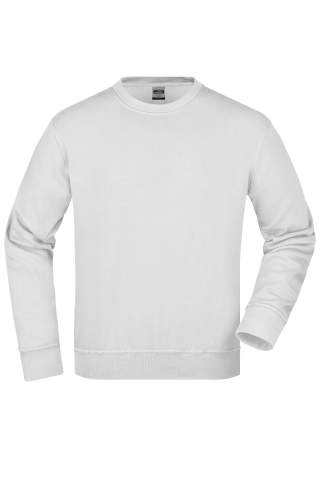 Workwear Sweatshirt, white – James & Nicholson (1)