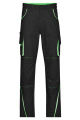 Workwear Pants, black/lime-green