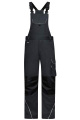 Workwear Pants with Bib - SOLID, carbon
