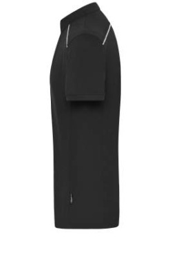 Men's Workwear Polo - SOLID - OCS Blended, black – James & Nicholson (2)
