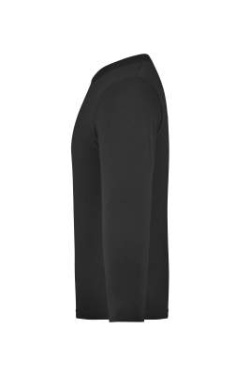 Junior medium-weight long-sleeved shirt, black - James & Nicholson (2)